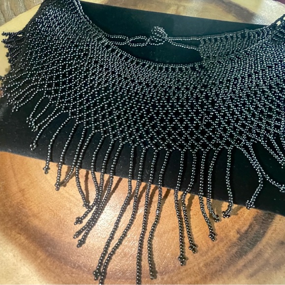 Handmade beaded Necklace 🖤 - Picture 1 of 6